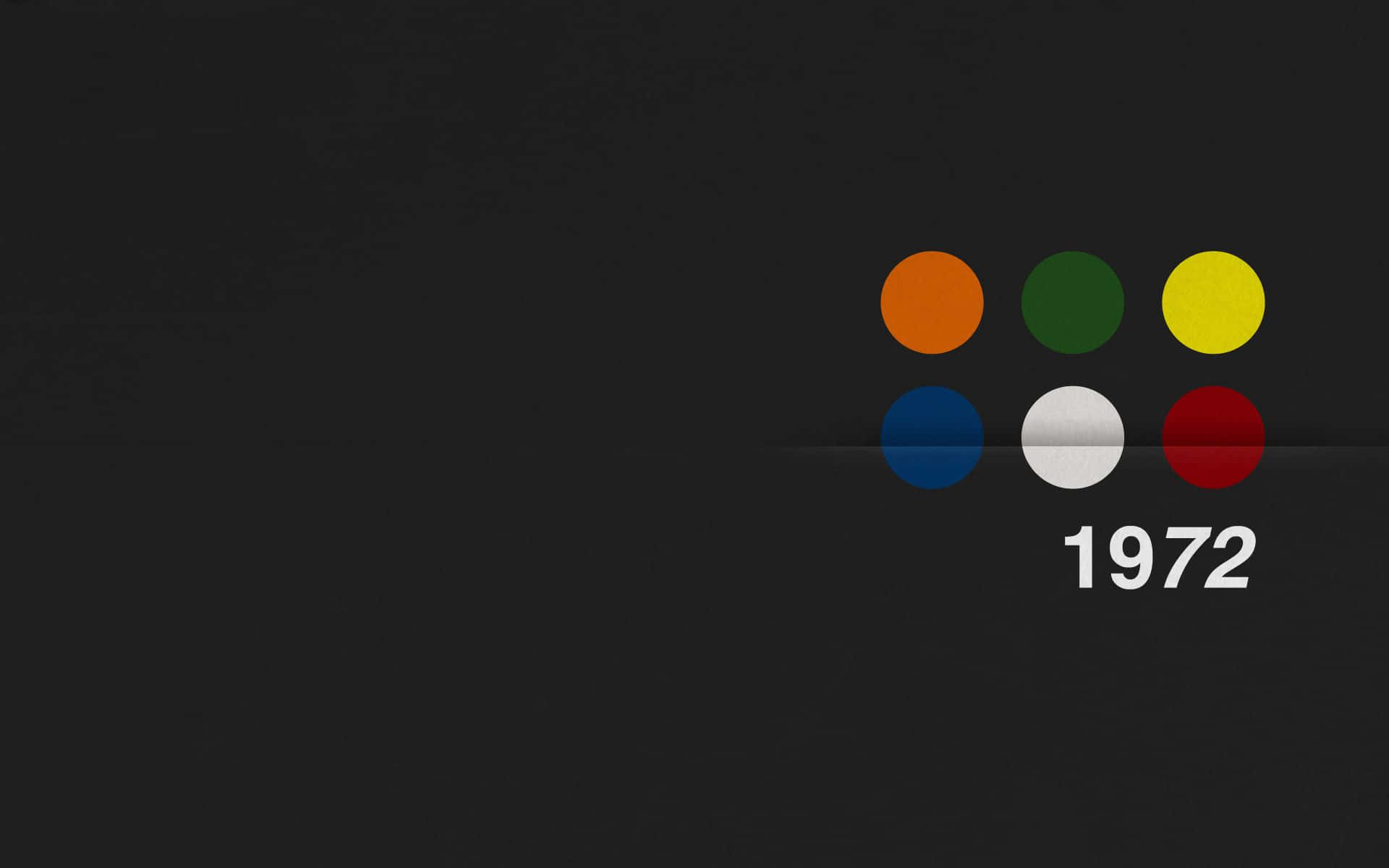 1972, white text, dark textured background, Full HD Desktop Wallpaper