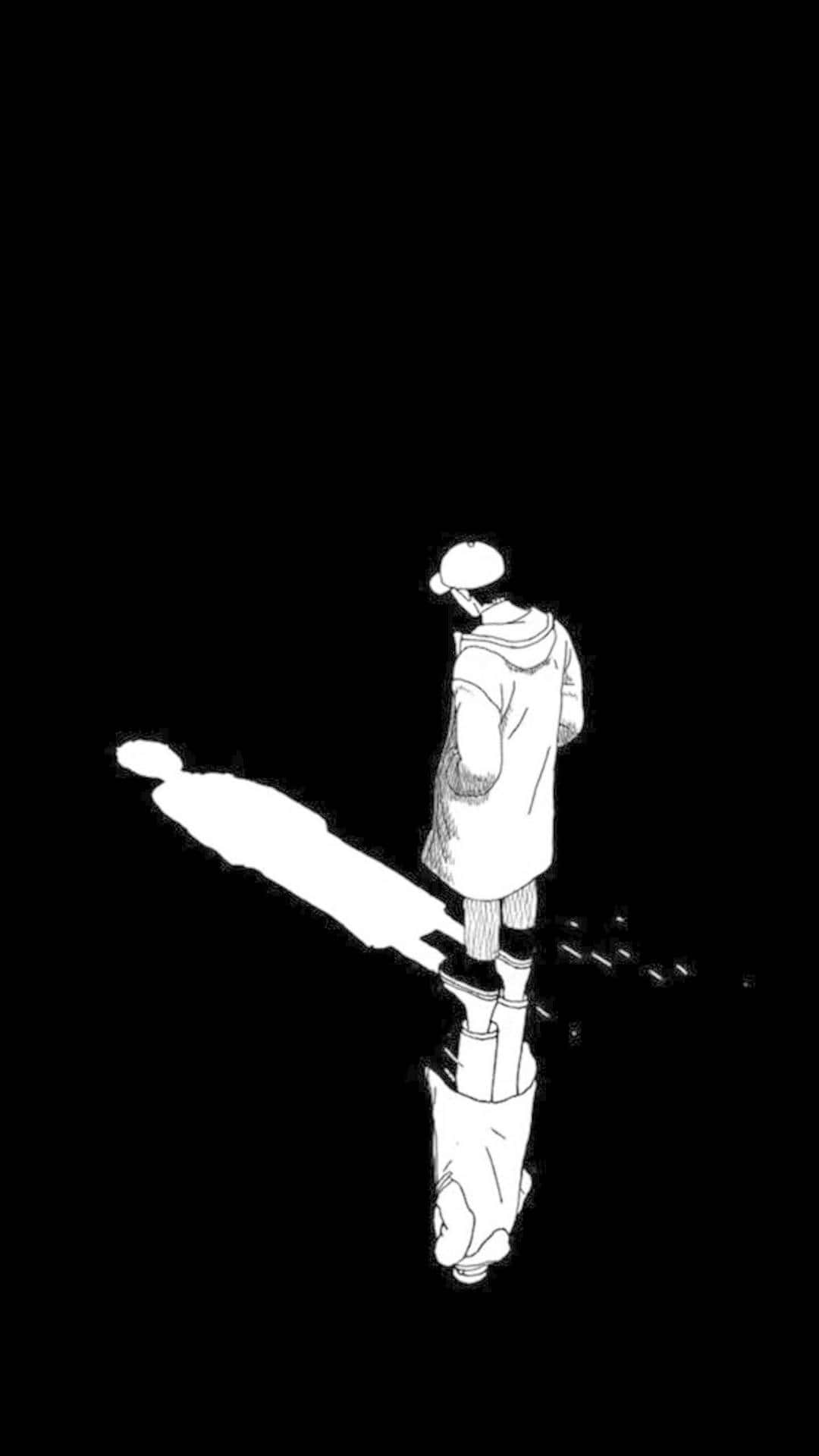 Cool Sad Boy, hoodie, cap, Full HD Phone Wallpaper