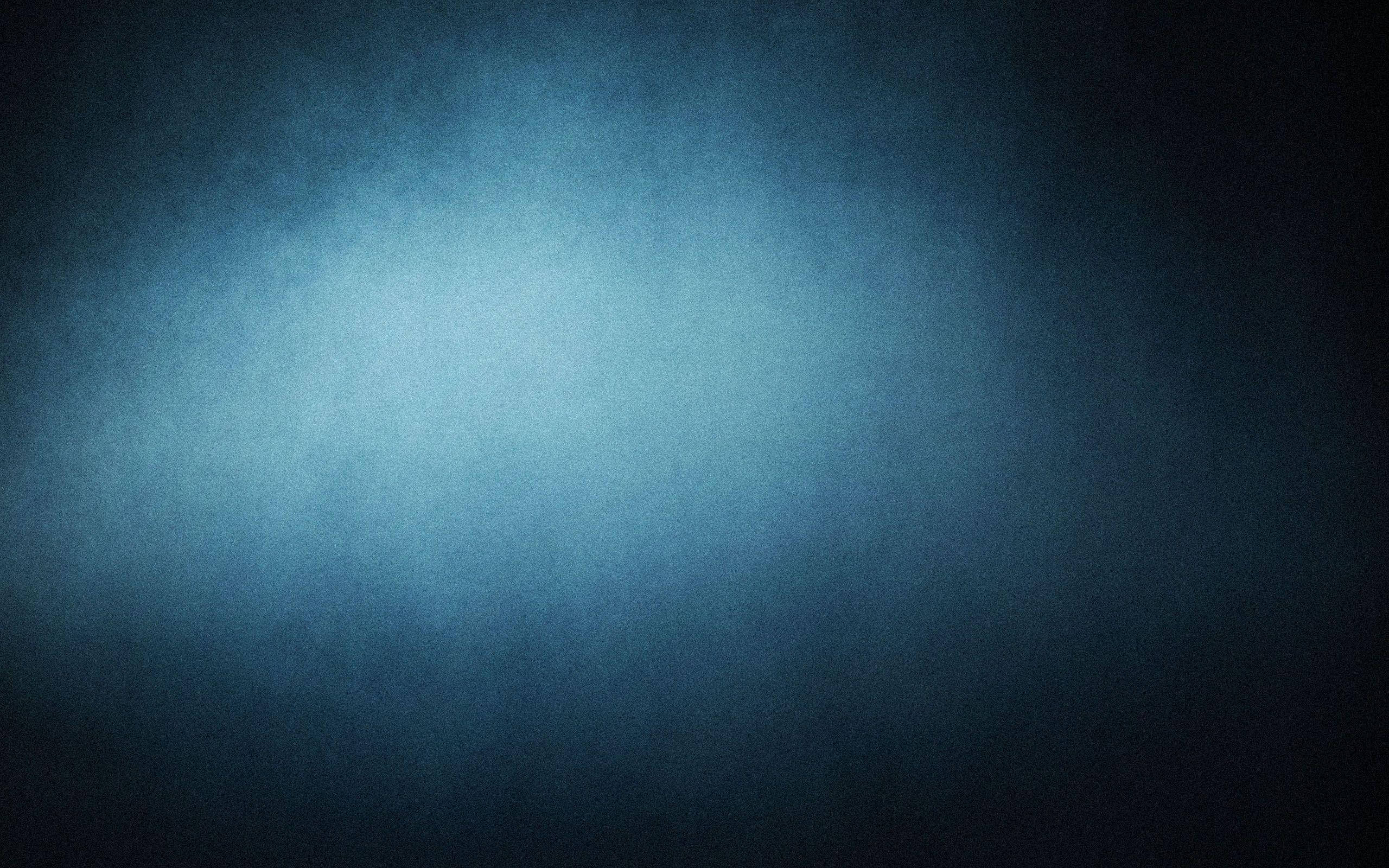 Cool Simple, blue spotlight, vignette, 2K Desktop Wallpaper