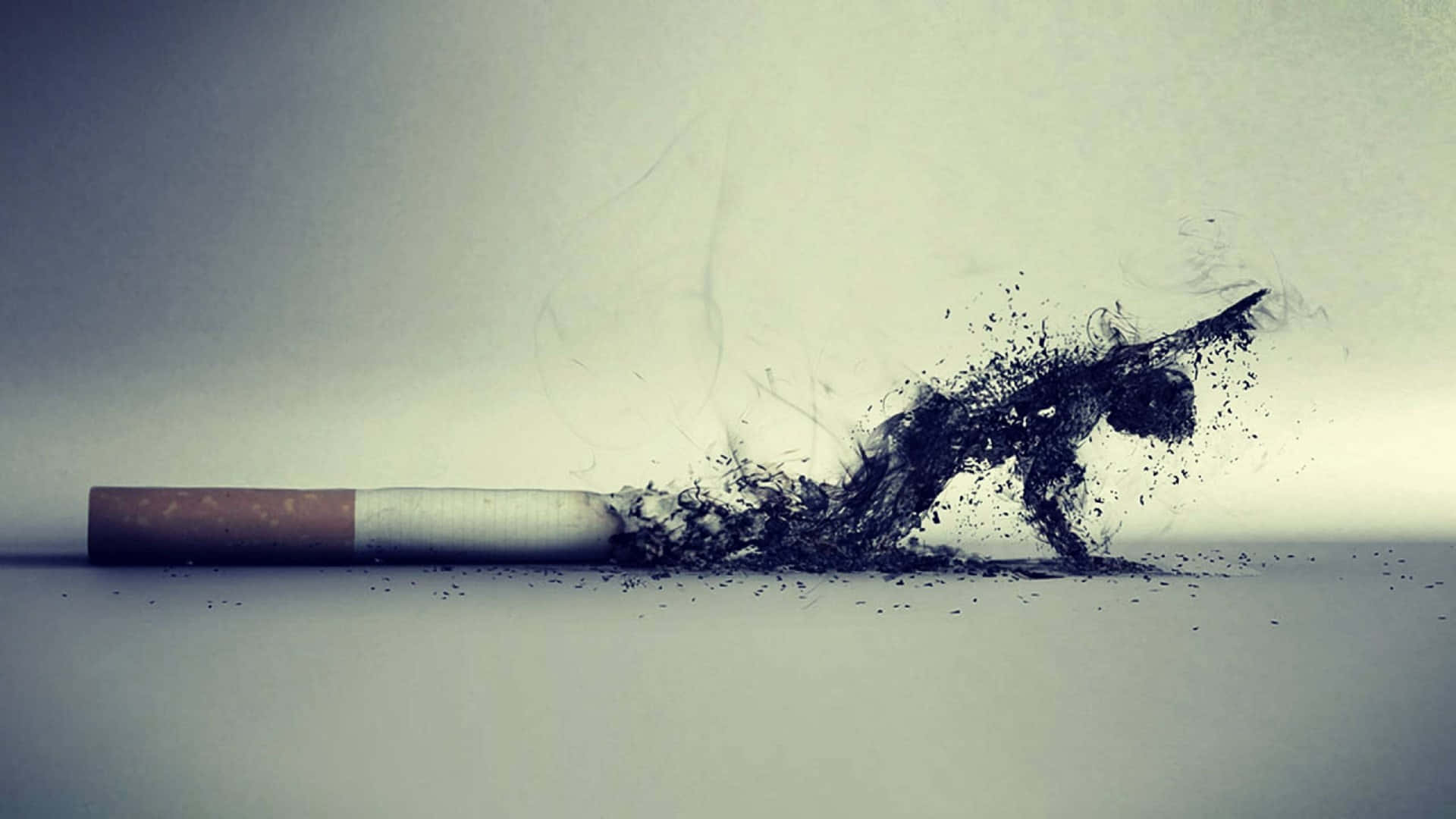 Cool Smoke, cigarette, ash, Full HD Desktop Wallpaper