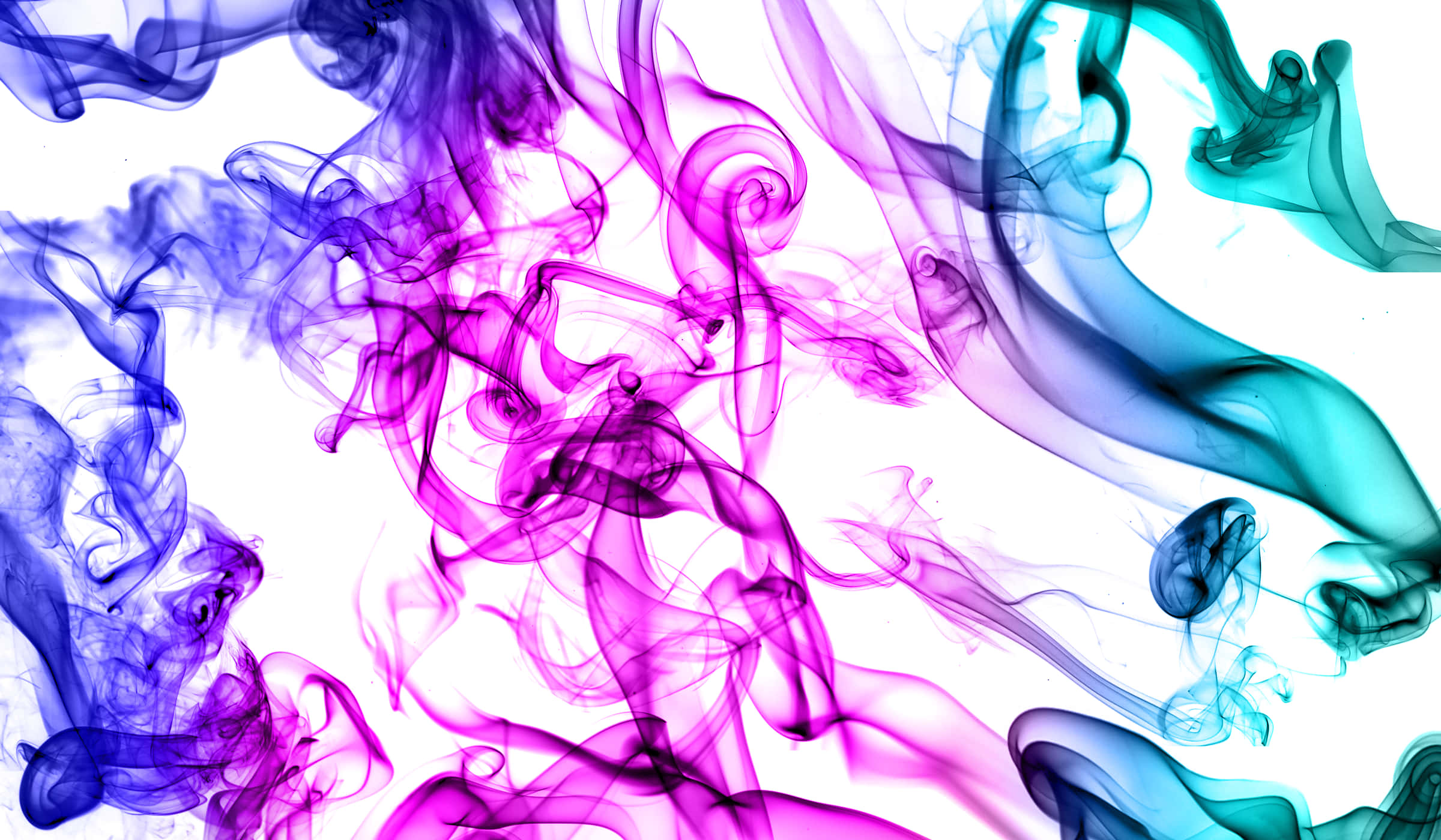 Cool Smoke, electric purple blue, teal, Full HD Desktop Wallpaper