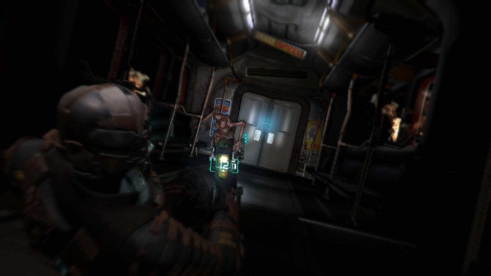 Cool Space, first-person shooter, weapon, HD Desktop Wallpaper