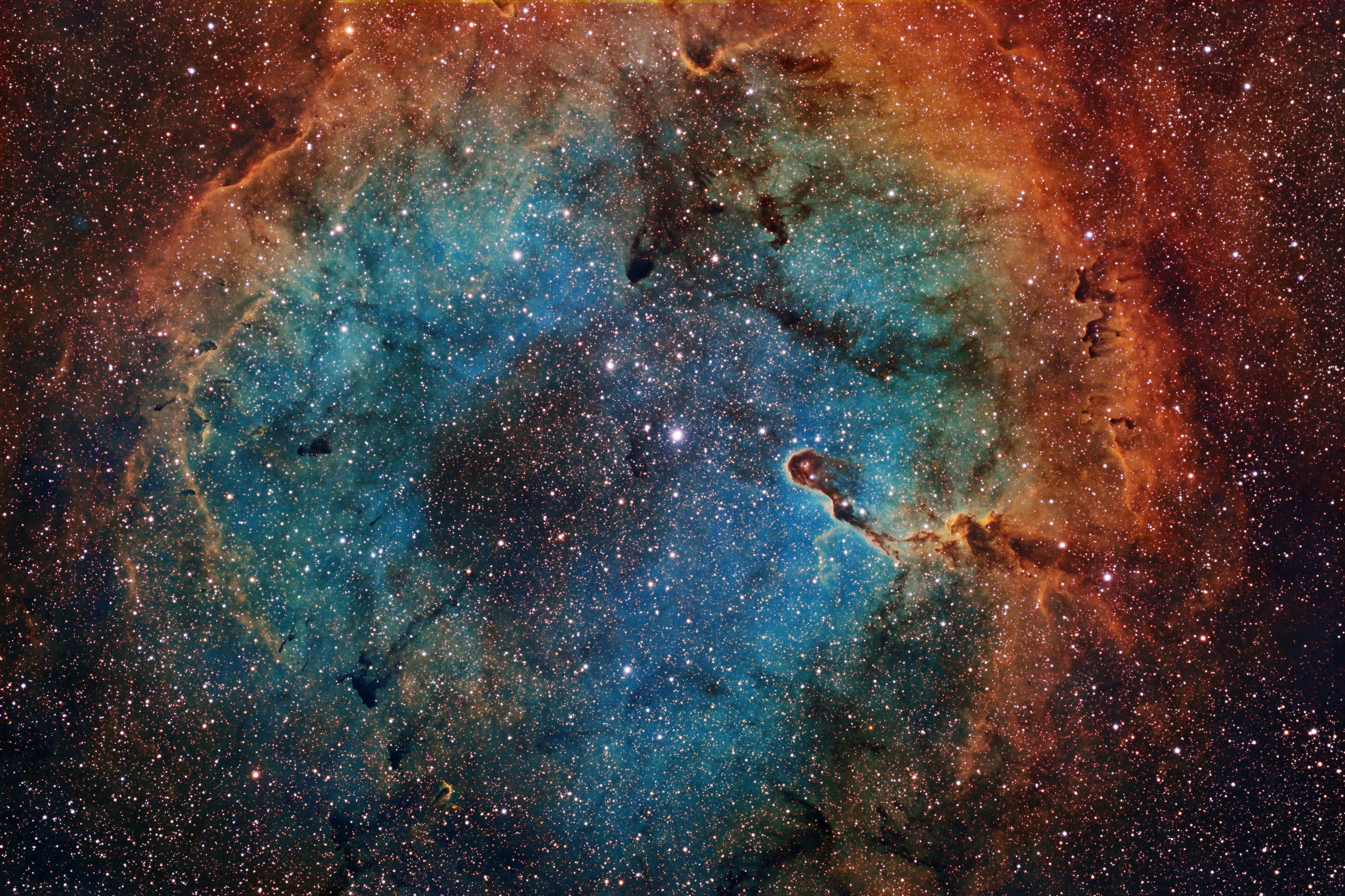 astrophysics 3000, 2000 wallpaper, cosmic nebula, 2K Desktop Wallpaper