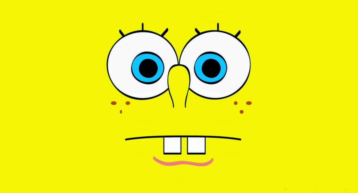 Spongebob, shades, bright yellow, HD Desktop Wallpaper