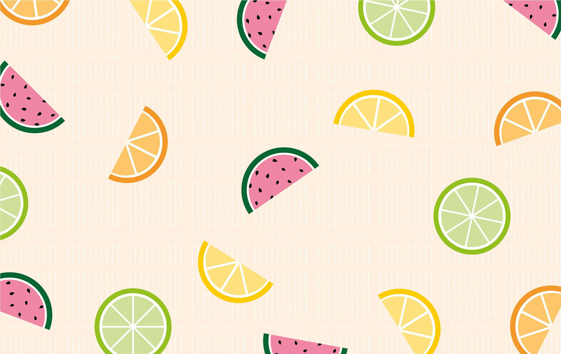 watermelon, lemon, lime, HD Desktop Wallpaper