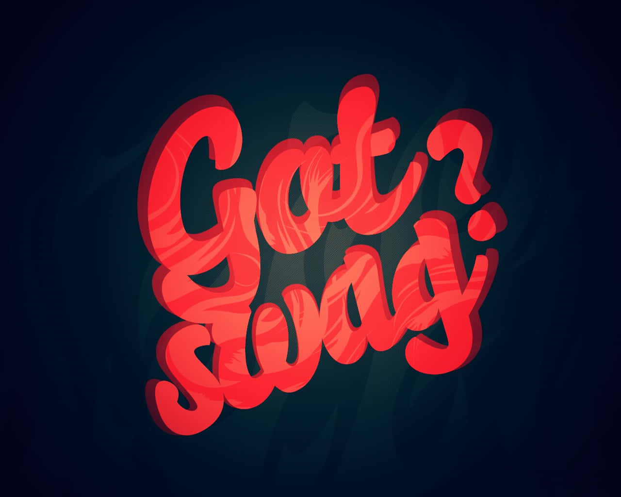 Cool Swag, Got Swag?, bold red 3d lettering, HD Desktop Wallpaper