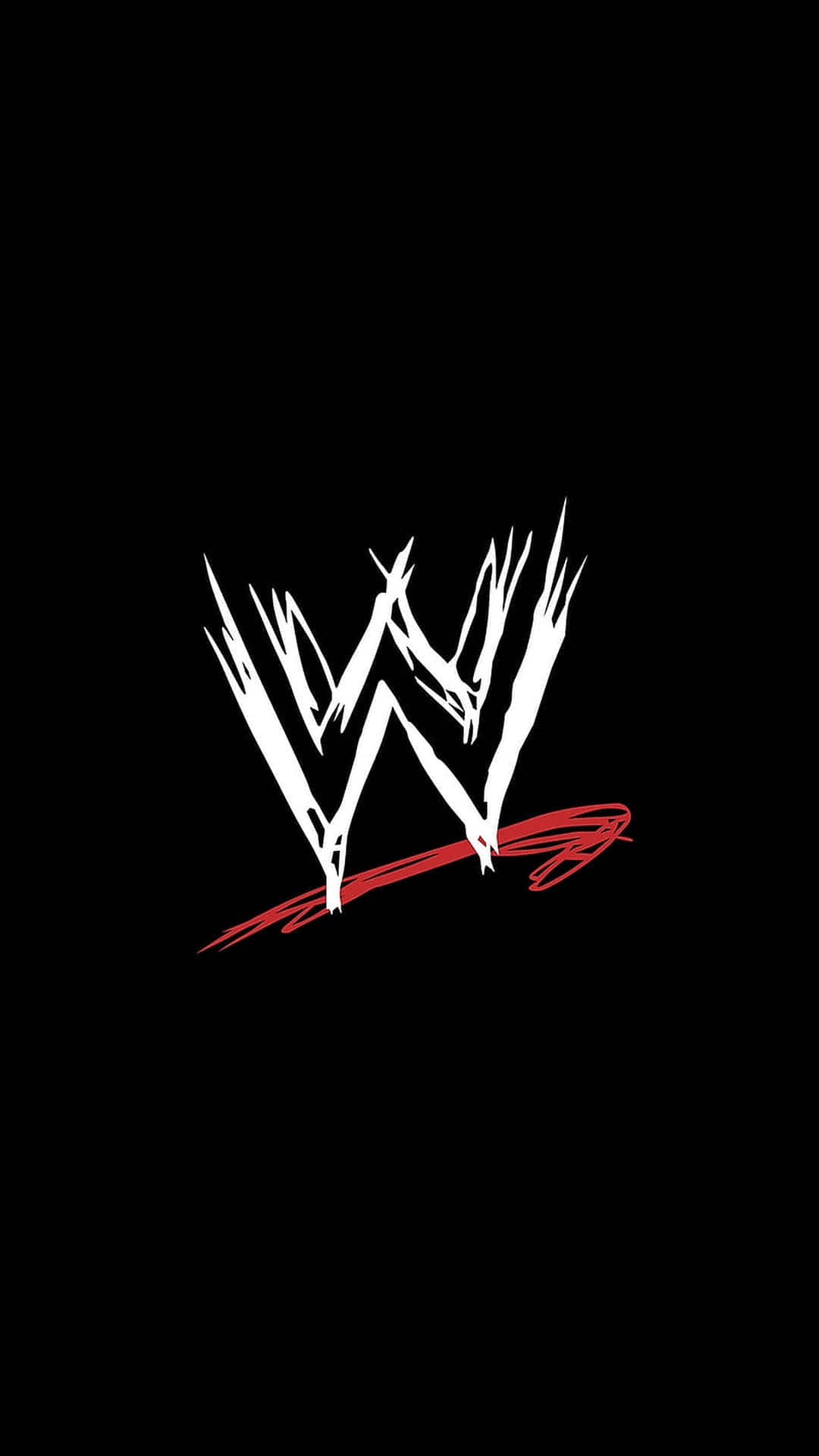 WWE, white, red, Full HD Phone Wallpaper