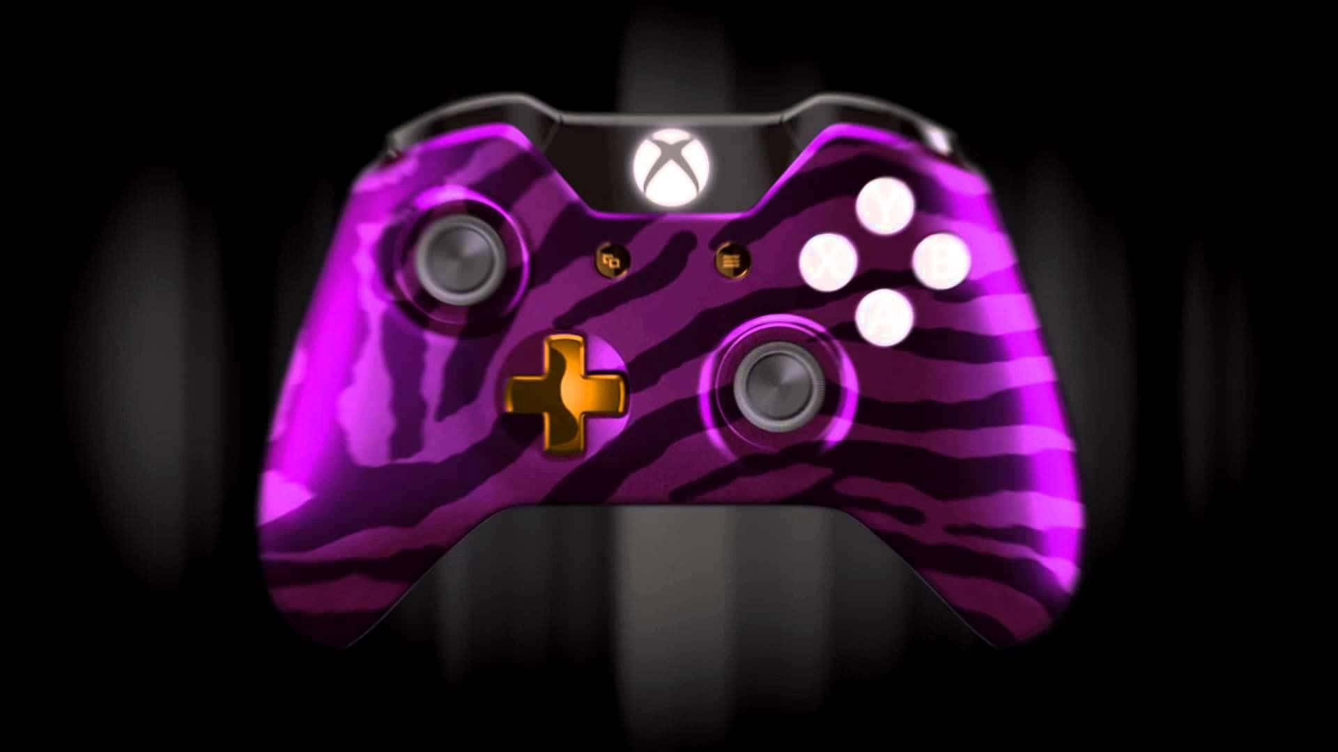 Xbox, fuchsia pink stripes, vibrant purple, Full HD Desktop Wallpaper