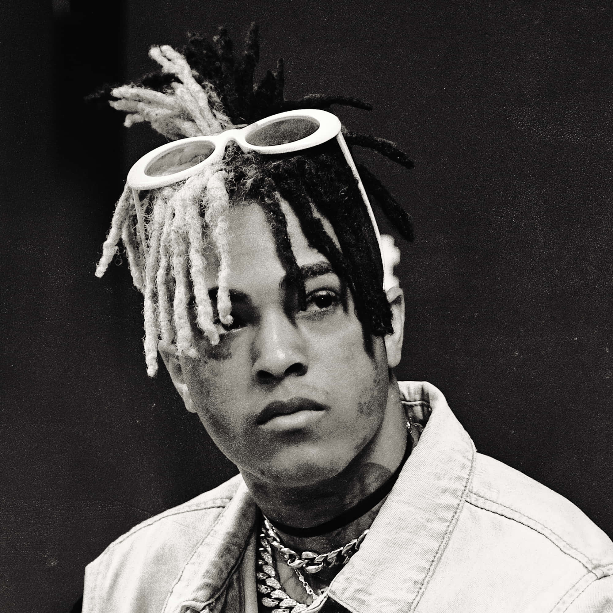 Xxxtentacion, dreadlocks, white sunglasses, Full HD Desktop Wallpaper