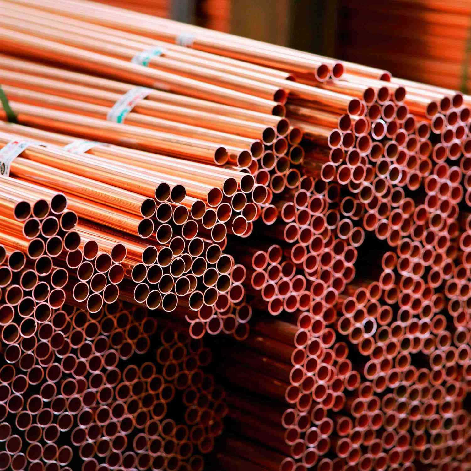 copper pipes, warehouse setting, warm metallic tones, HD Desktop Wallpaper