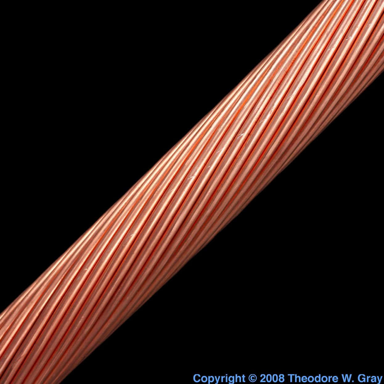 copper wire, shiny copper wires, stark black background, SD Desktop Wallpaper