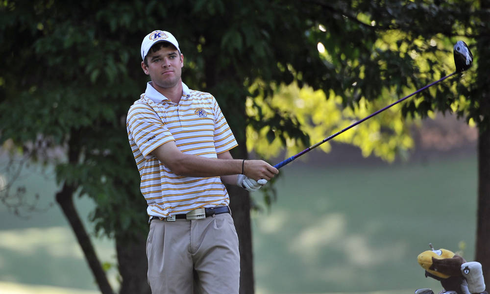 Corey Conners, stripes, golfer, SD Desktop Wallpaper
