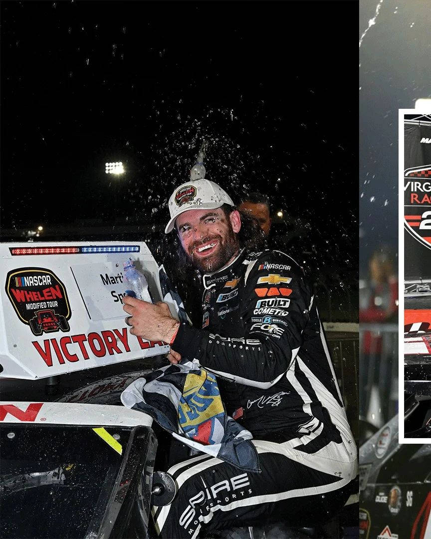 Corey Lajoie, NASCAR driver, victory sign, SD Phone Wallpaper
