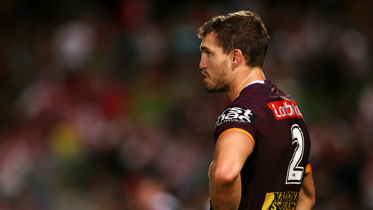 Corey Oates, maroon jersey, number two, HD Desktop Wallpaper