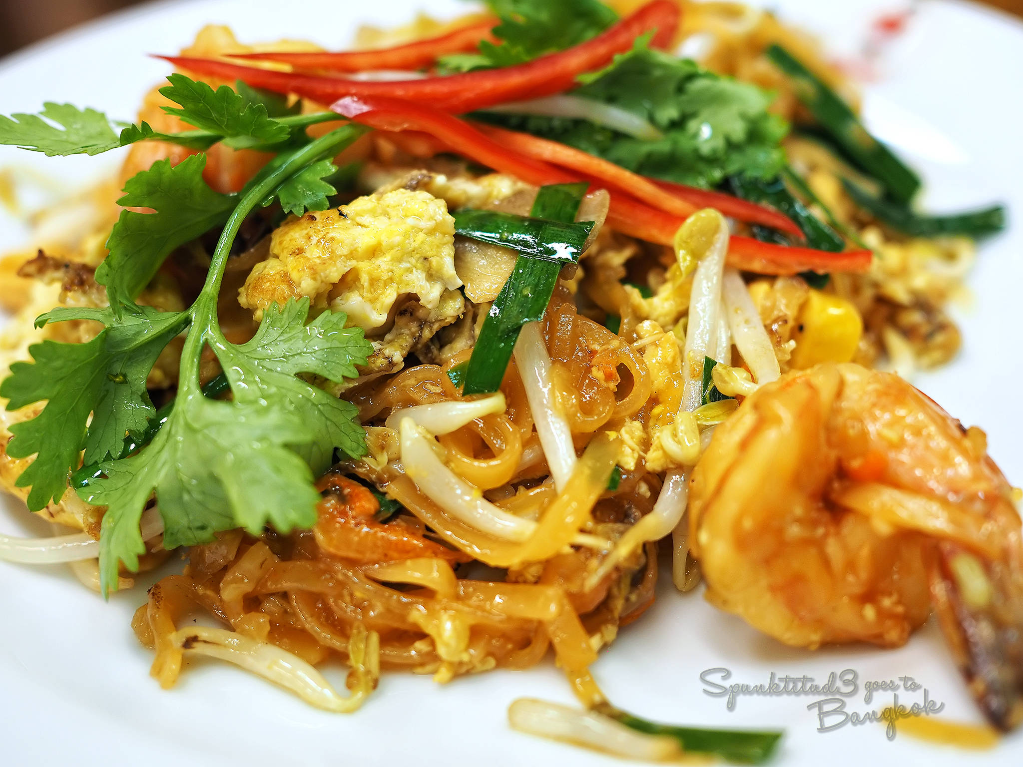 Pad Thai, cilantro, peppers, Full HD Desktop Wallpaper