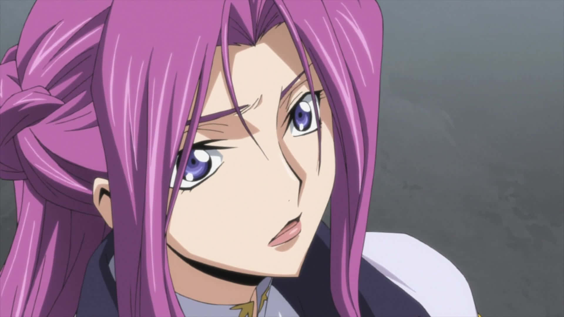 Cornelia li Britannia, anime girl, vibrant purple hair, Full HD Desktop Wallpaper