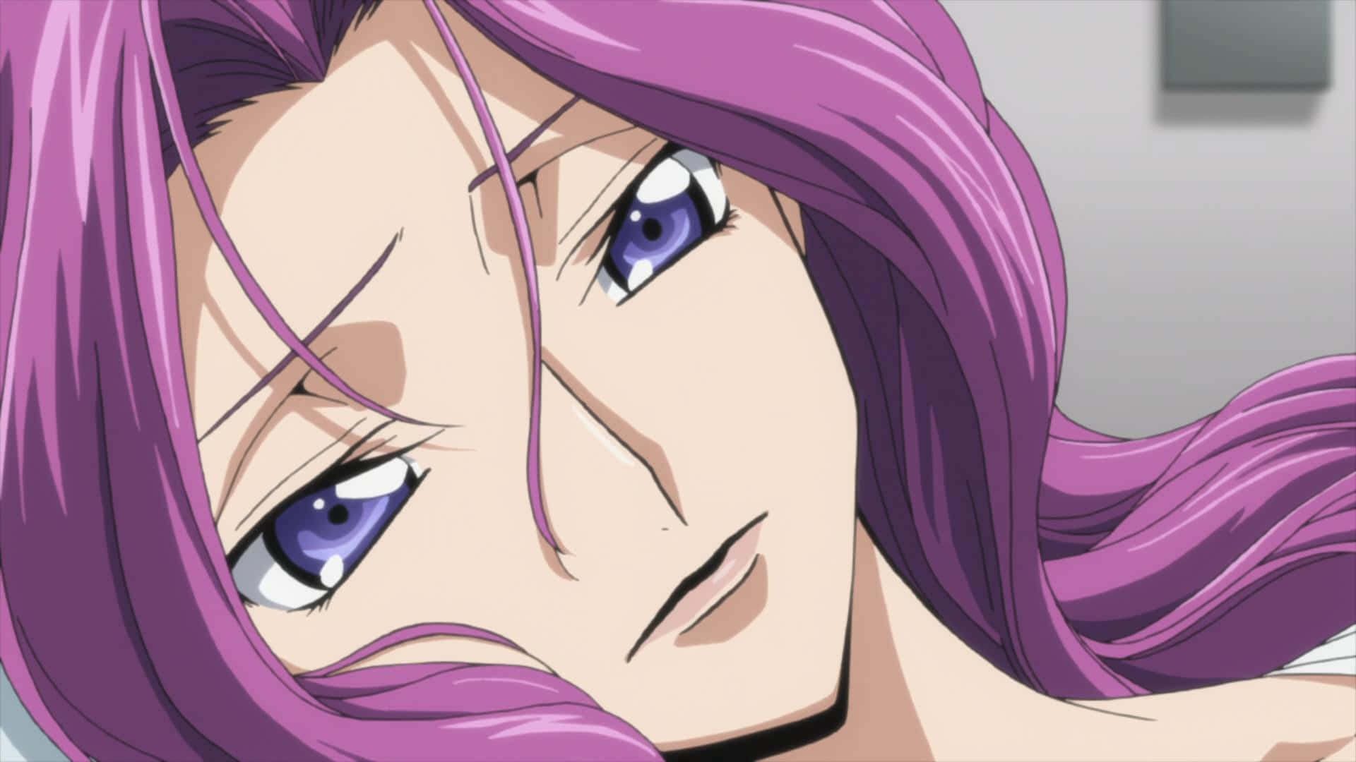 Cornelia Li Britannia, anime character, vibrant purple hair, Full HD Desktop Wallpaper