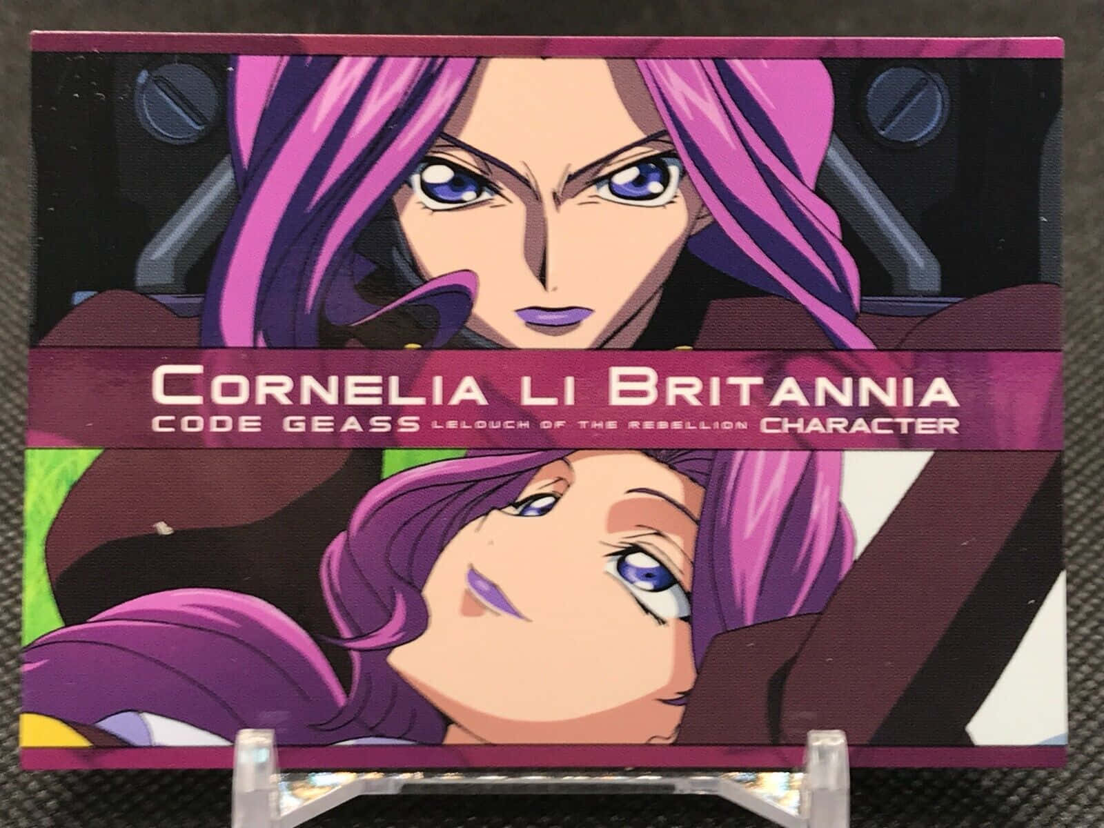 Cornelia Li Britannia, purple hair, blue eyes, HD Desktop Wallpaper