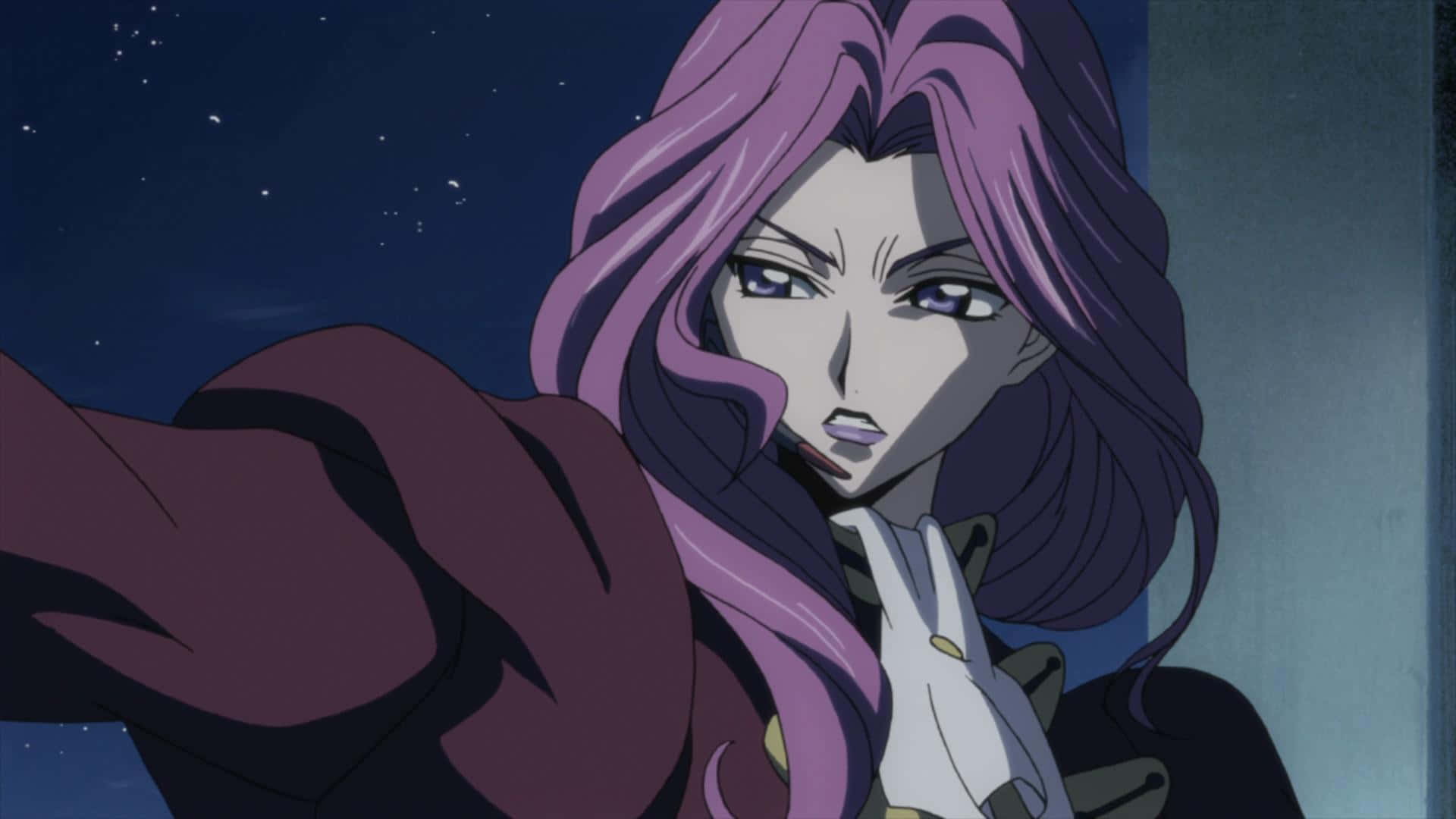 Cornelia li Britannia, purple-haired, anime woman, Full HD Desktop Wallpaper