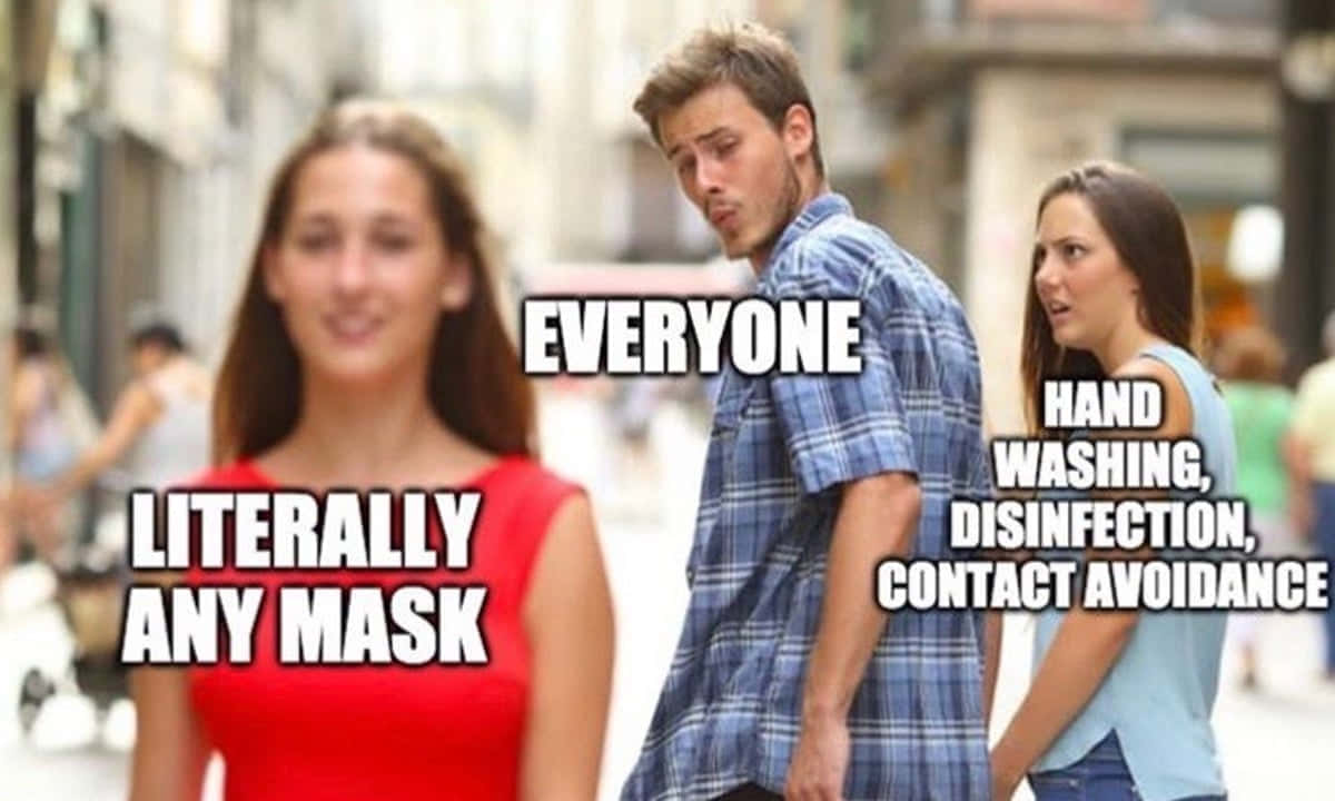 Coronavirus, hand washing disinfection contact avoidance, literally any mask, SD Desktop Wallpaper