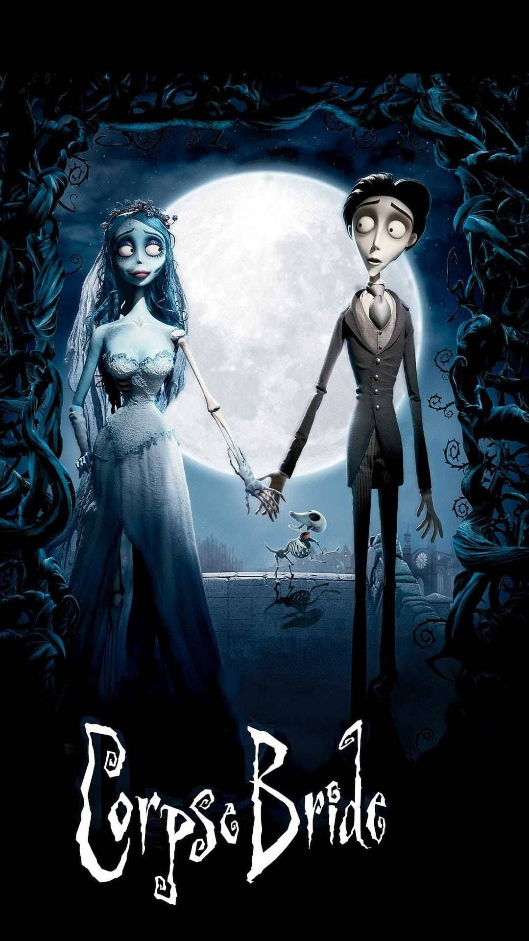 Corpse Bride, gothic, wedding attire, Full HD Phone Wallpaper
