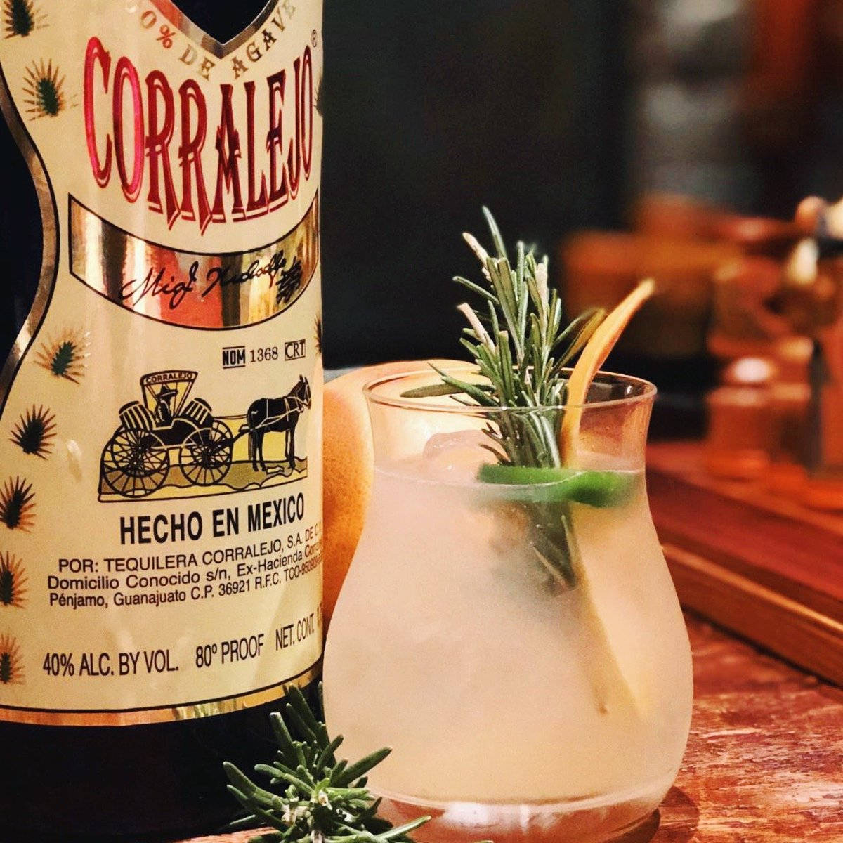 Corralejo, tequila cocktail, rosemary, SD Desktop Wallpaper