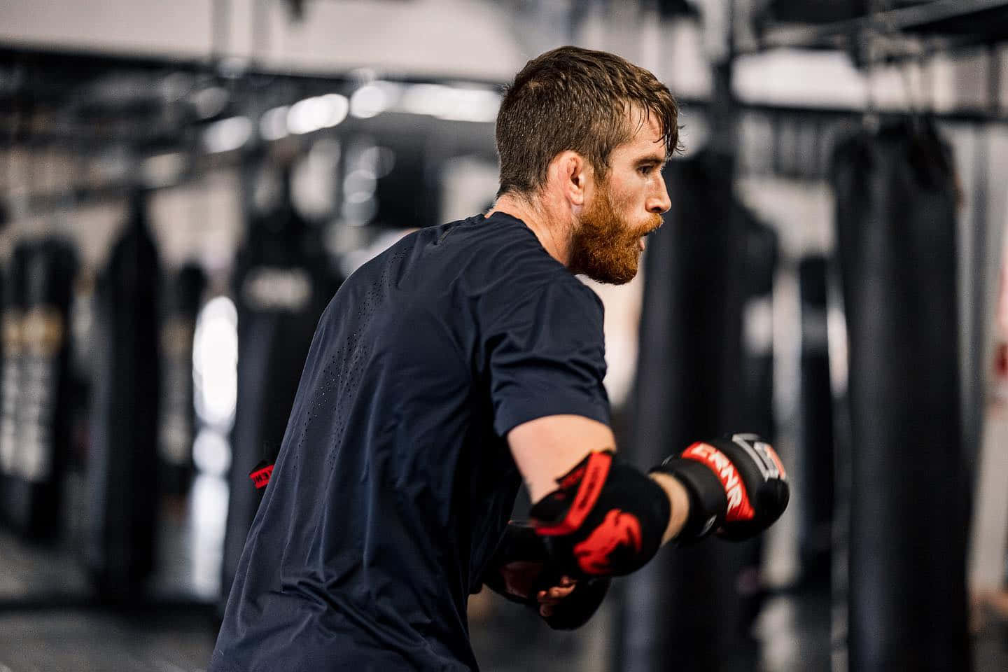 Cory Sandhagen, training facility, punching bags, HD Desktop Wallpaper