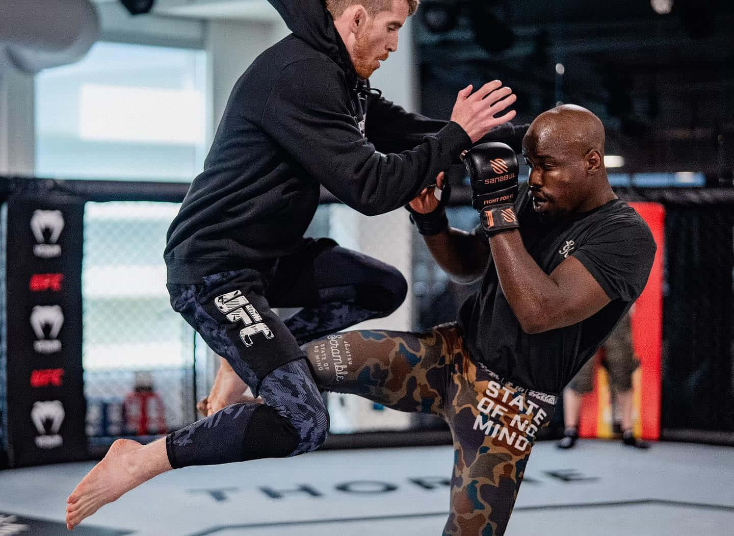 Cory Sandhagen, octagon, high kick, HD Desktop Wallpaper