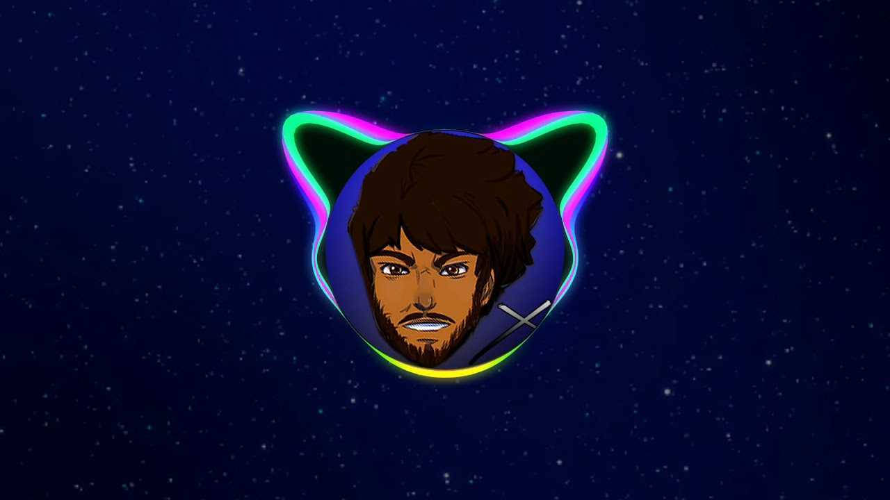 CoryxKenshin, space, neon cat-eared helmet, HD Desktop Wallpaper