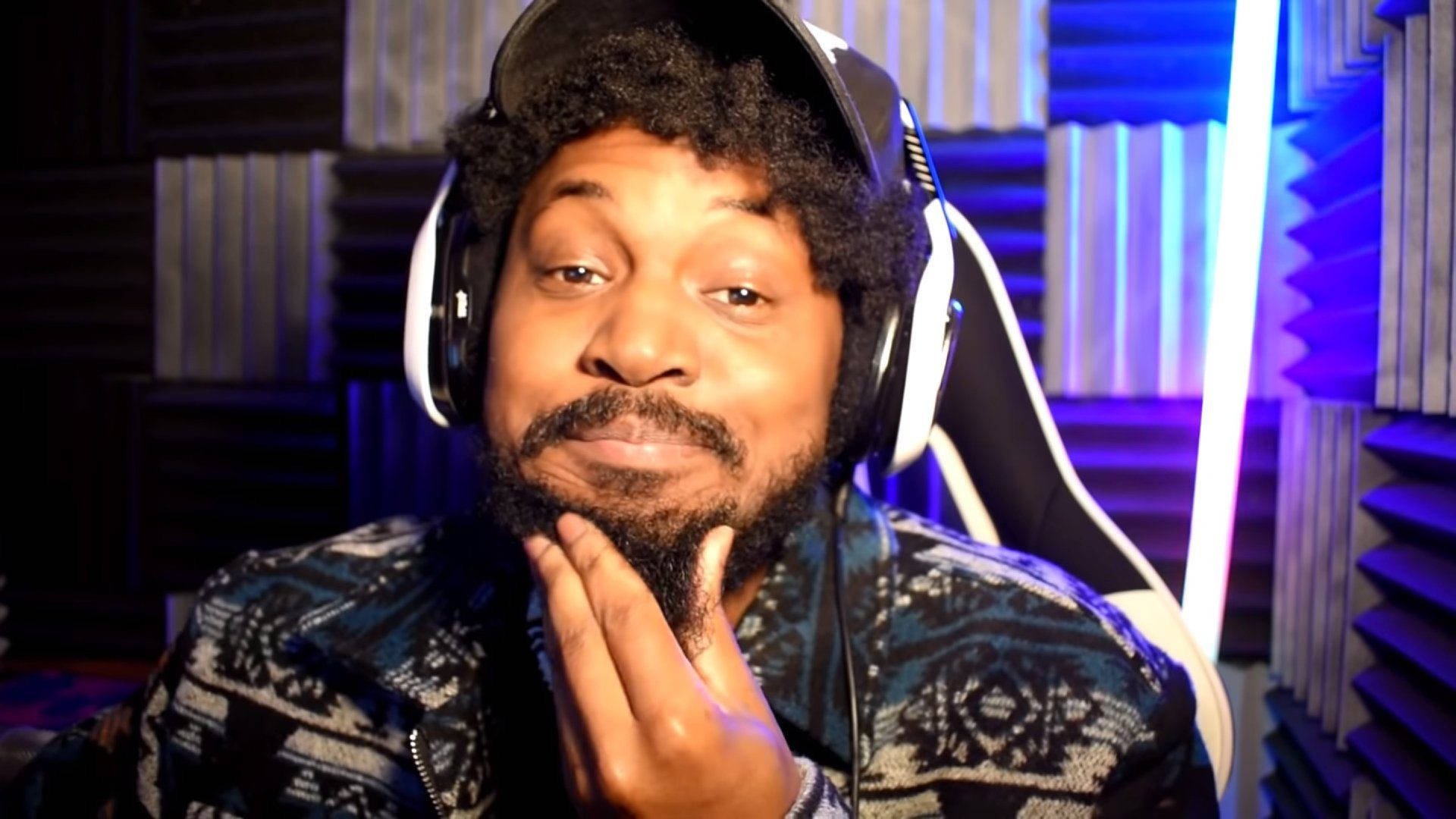 Coryxkenshin, beard, afro, Full HD Desktop Wallpaper