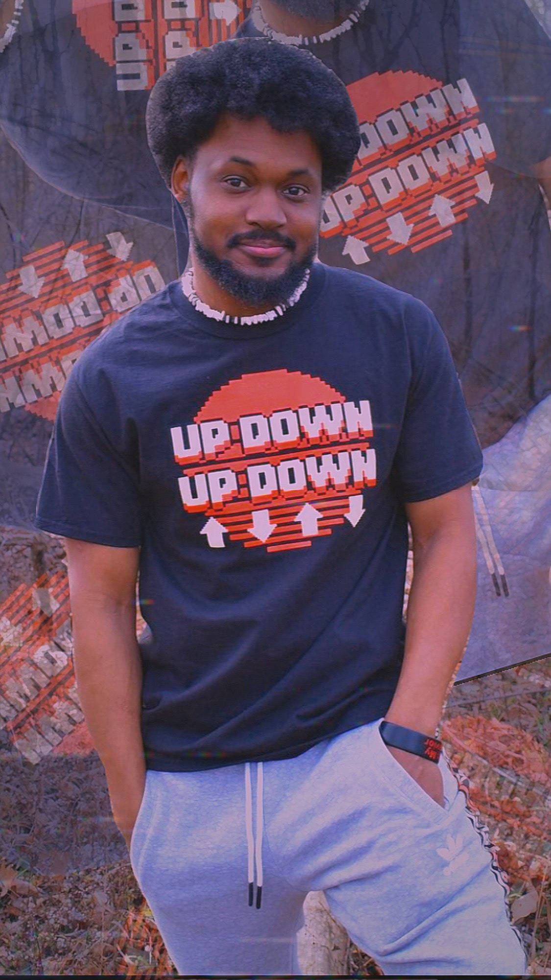 Coryxkenshin, afro, beard, Full HD Phone Wallpaper
