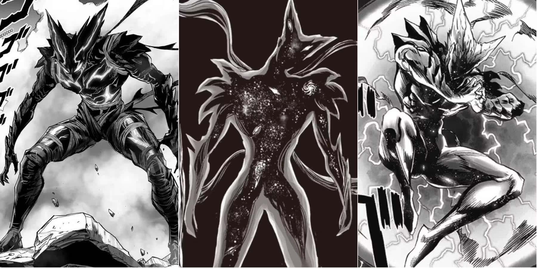 Cosmic Garou, spiky-haired warrior, cosmic body, HD Desktop Wallpaper