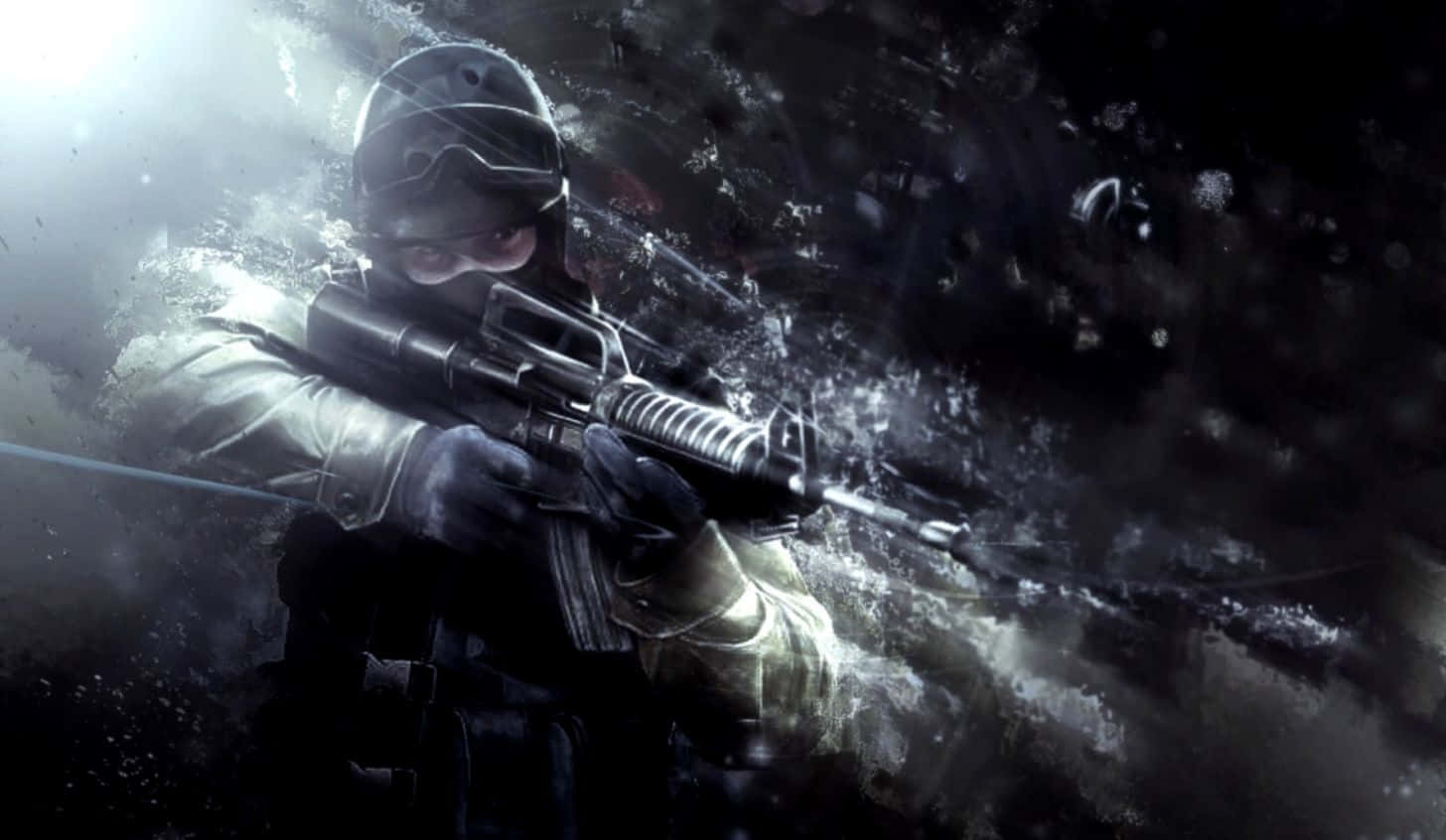 Counter Strike Global Offensive, soldier, tactical gear, HD Desktop Wallpaper
