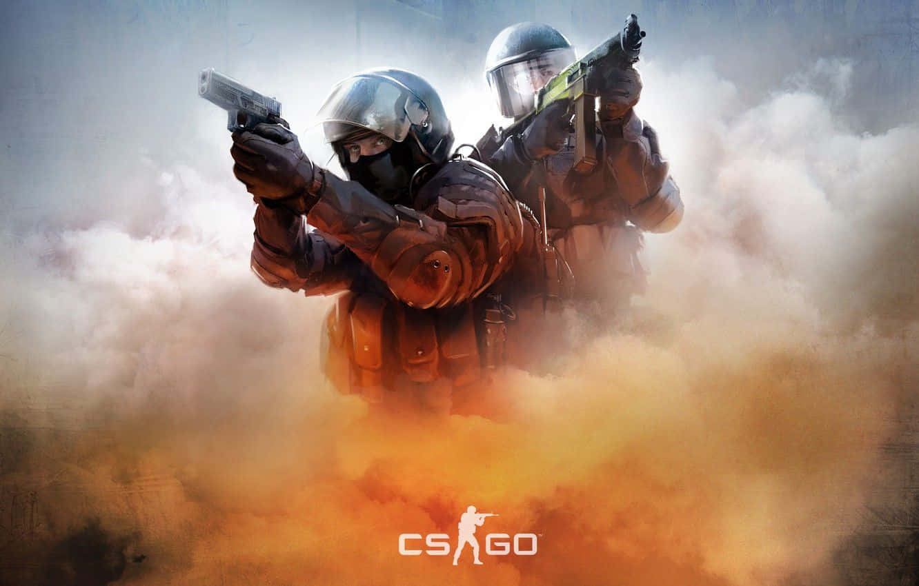 Counter Strike Global Offensive, tactical operators, smoke, HD Desktop Wallpaper