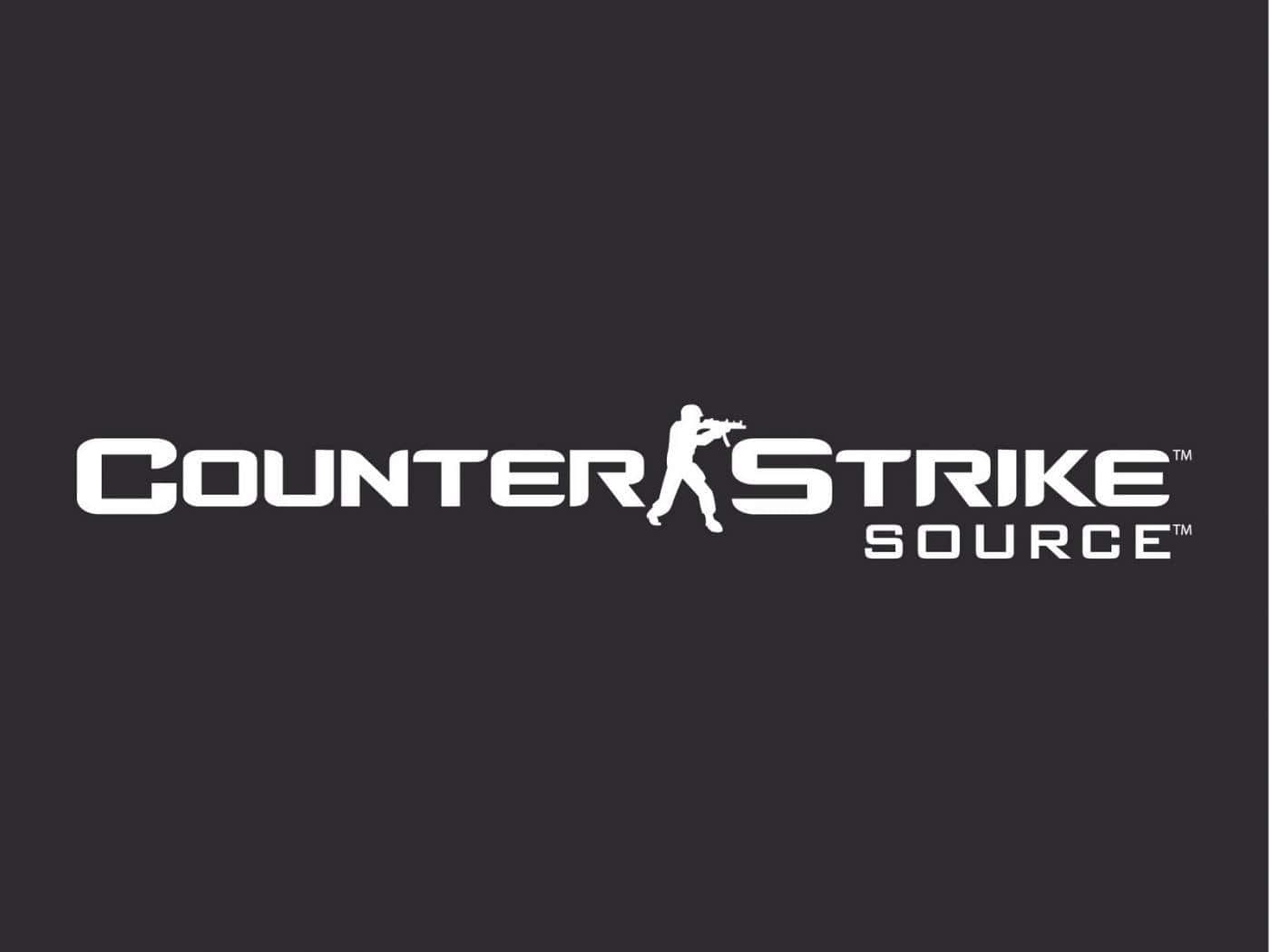 Counter Strike Source, white, soldier silhouette, HD Desktop Wallpaper