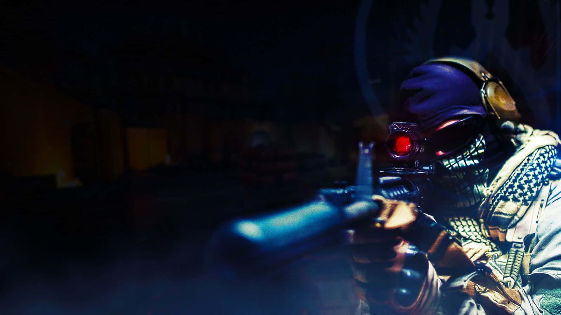 Counter Strike Source, masked soldier, tactical gear, Full HD Desktop Wallpaper