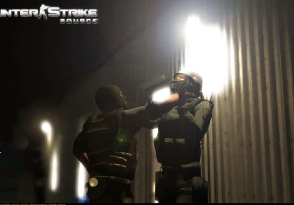 Counter Strike Source, tactical operators, full gear, SD Desktop Wallpaper