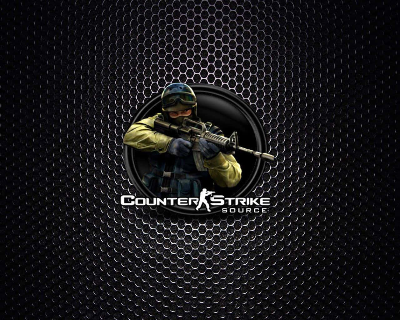 Counter Strike Source, tactical gear, rifle, HD Desktop Wallpaper