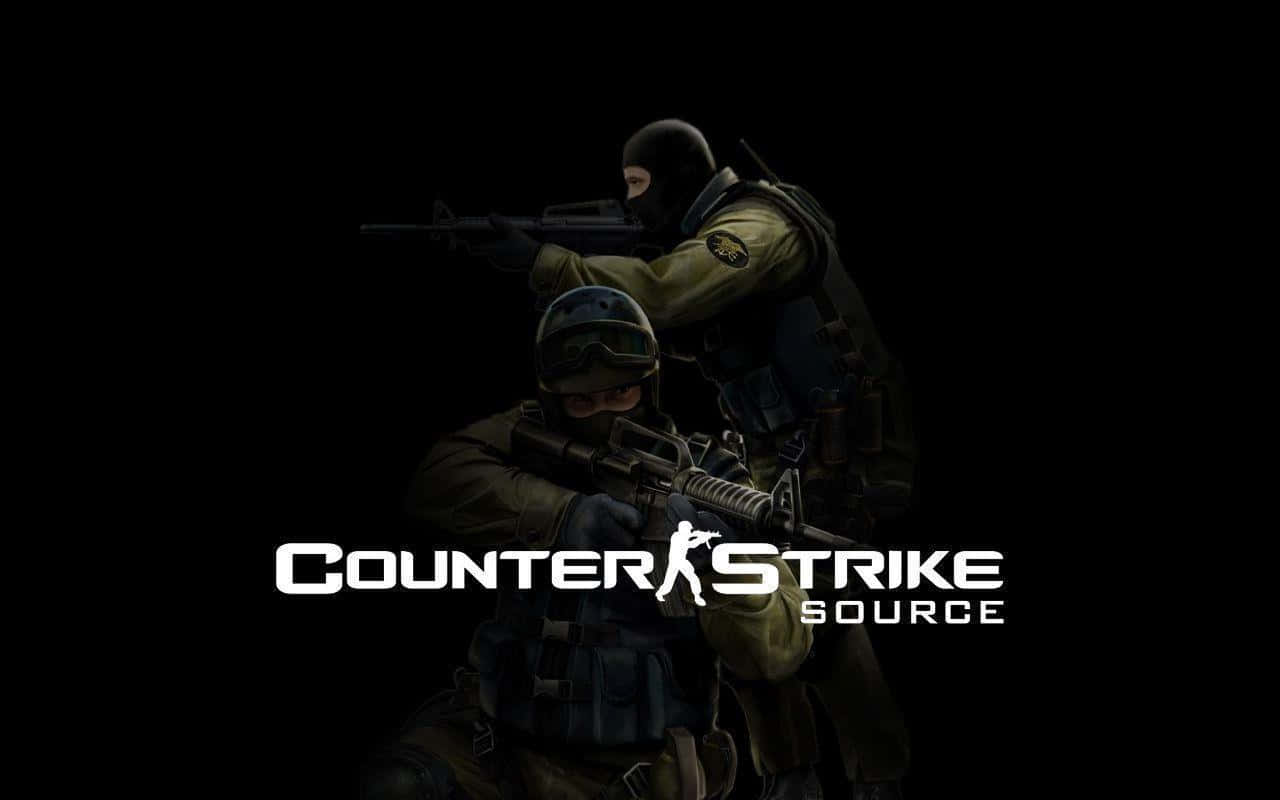Counter Strike Source, tactical soldiers, dark gear, HD Desktop Wallpaper