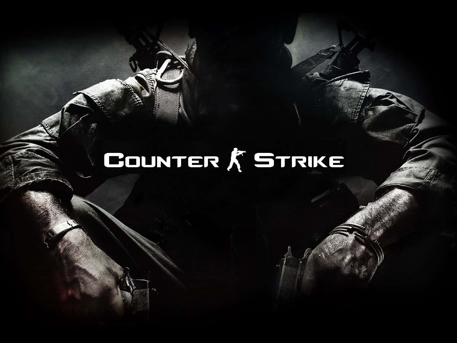 Counter Strike Source, tactical gear, dramatic spotlight, HD Desktop Wallpaper