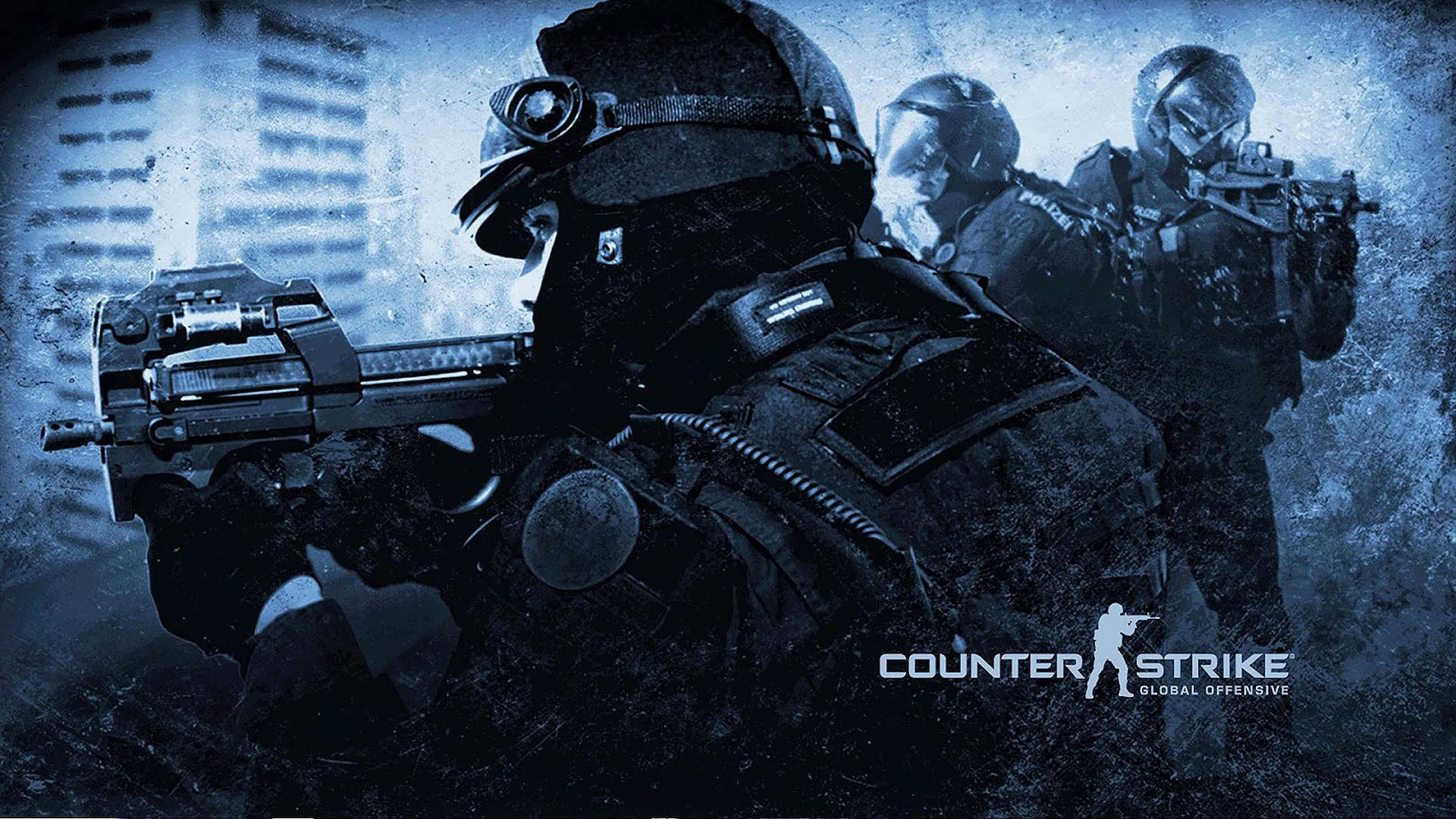 Counterstrike, tactical soldiers, dark gear, 4K Desktop Wallpaper
