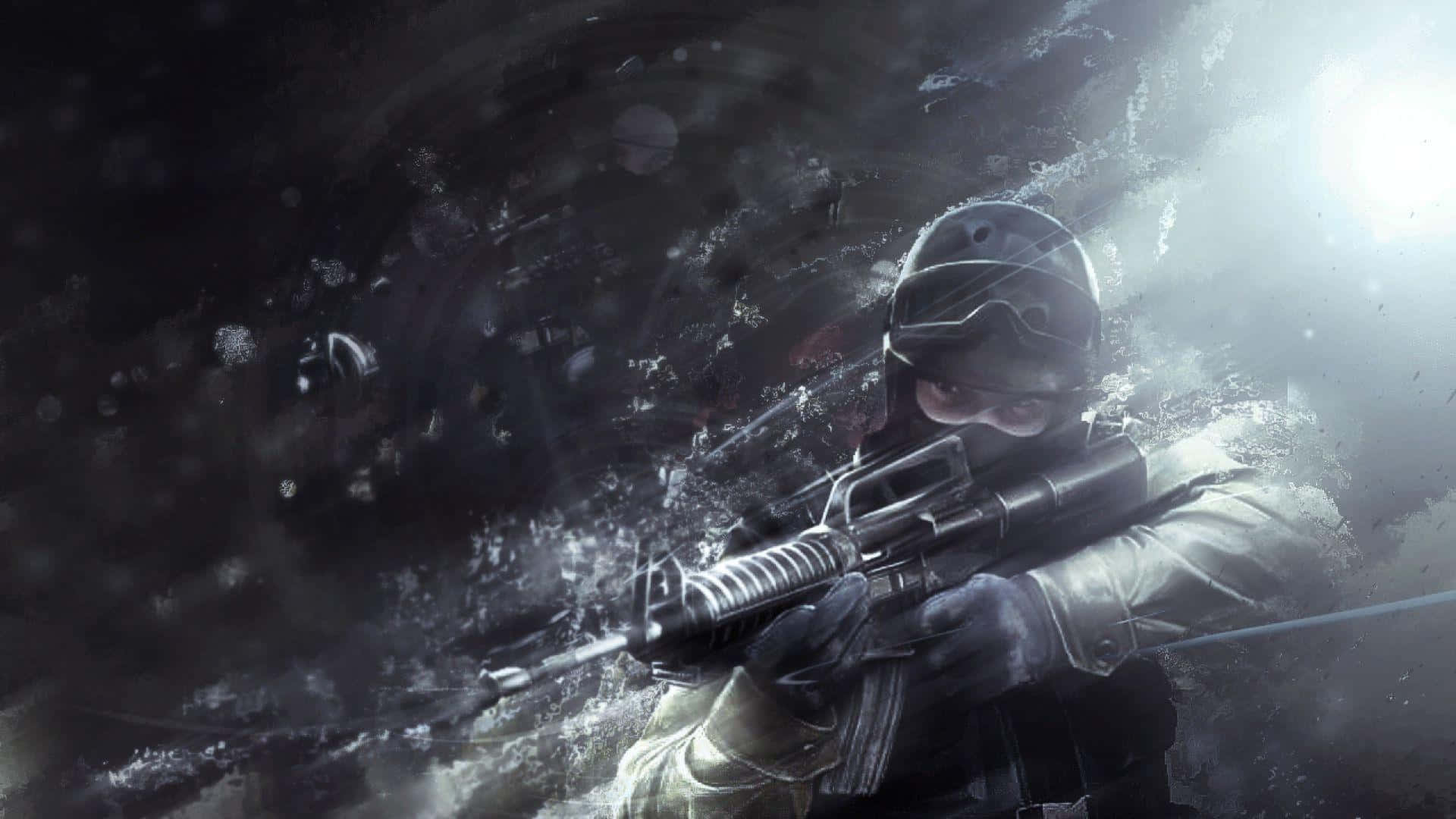 Counterstrike, tactical gear, rifle, Full HD Desktop Wallpaper