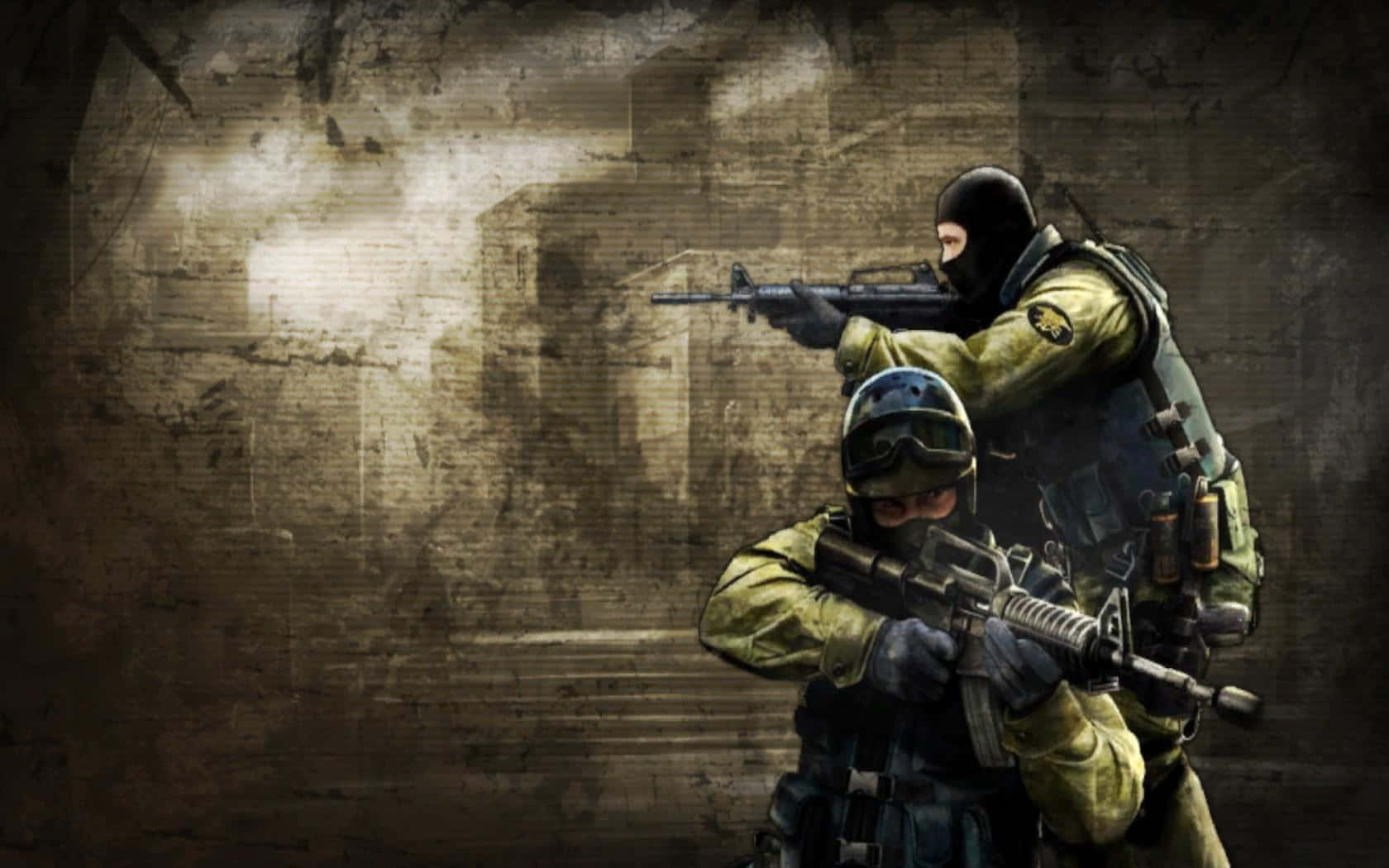Counterstrike, Source Loading Screen, tactical soldiers, HD Desktop Wallpaper