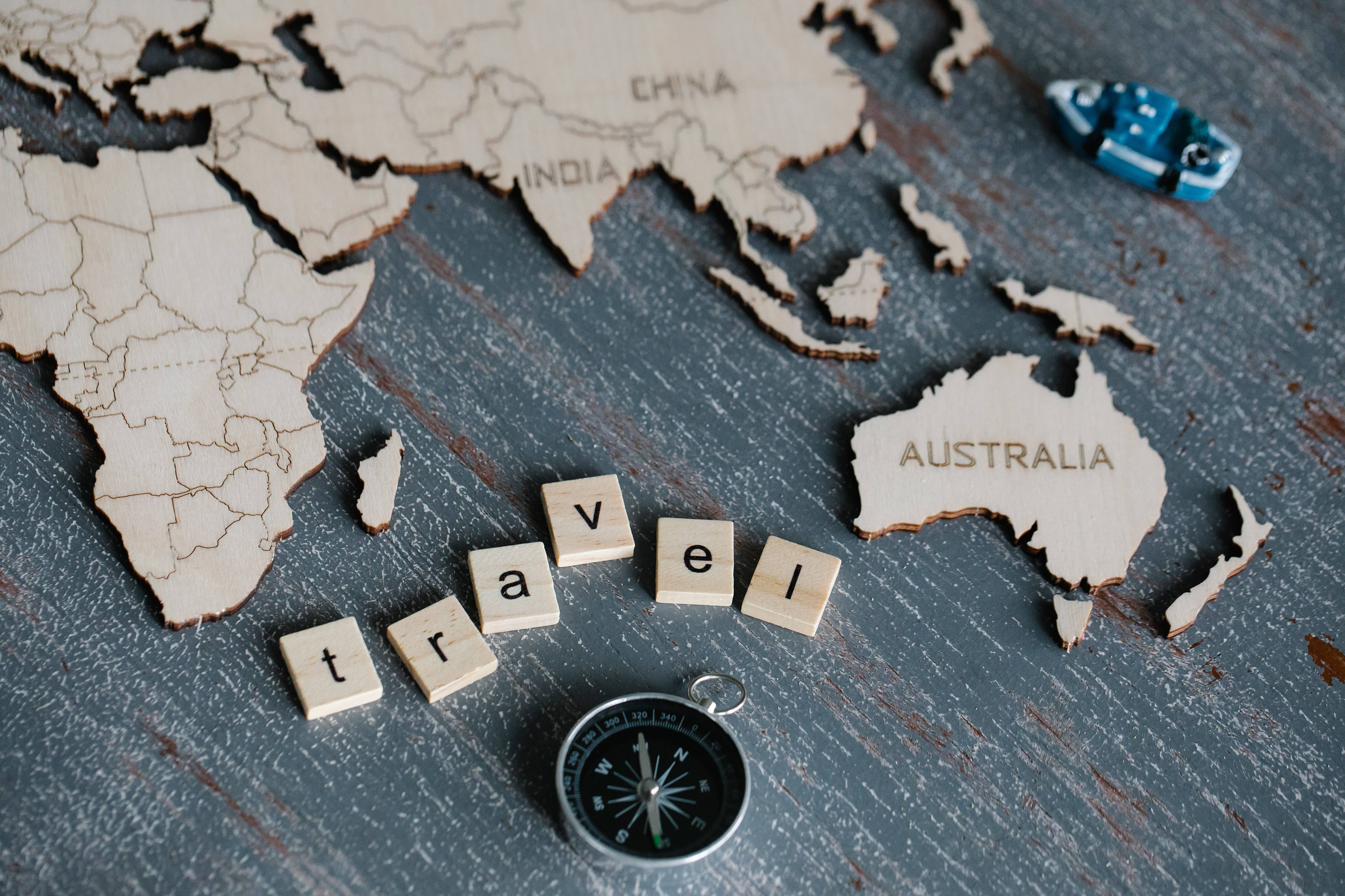 Countries Map, Wooden world map pieces, Scrabble tiles, 4K Desktop Wallpaper