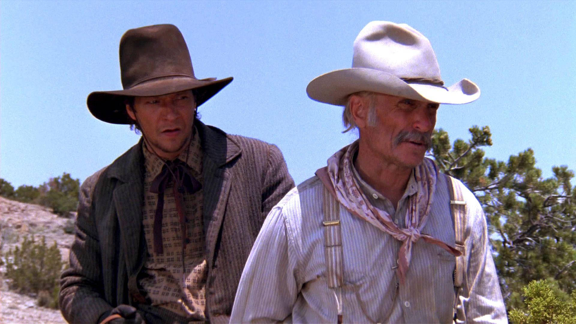 Country Western, two cowboys, dusty hats, Full HD Desktop Wallpaper