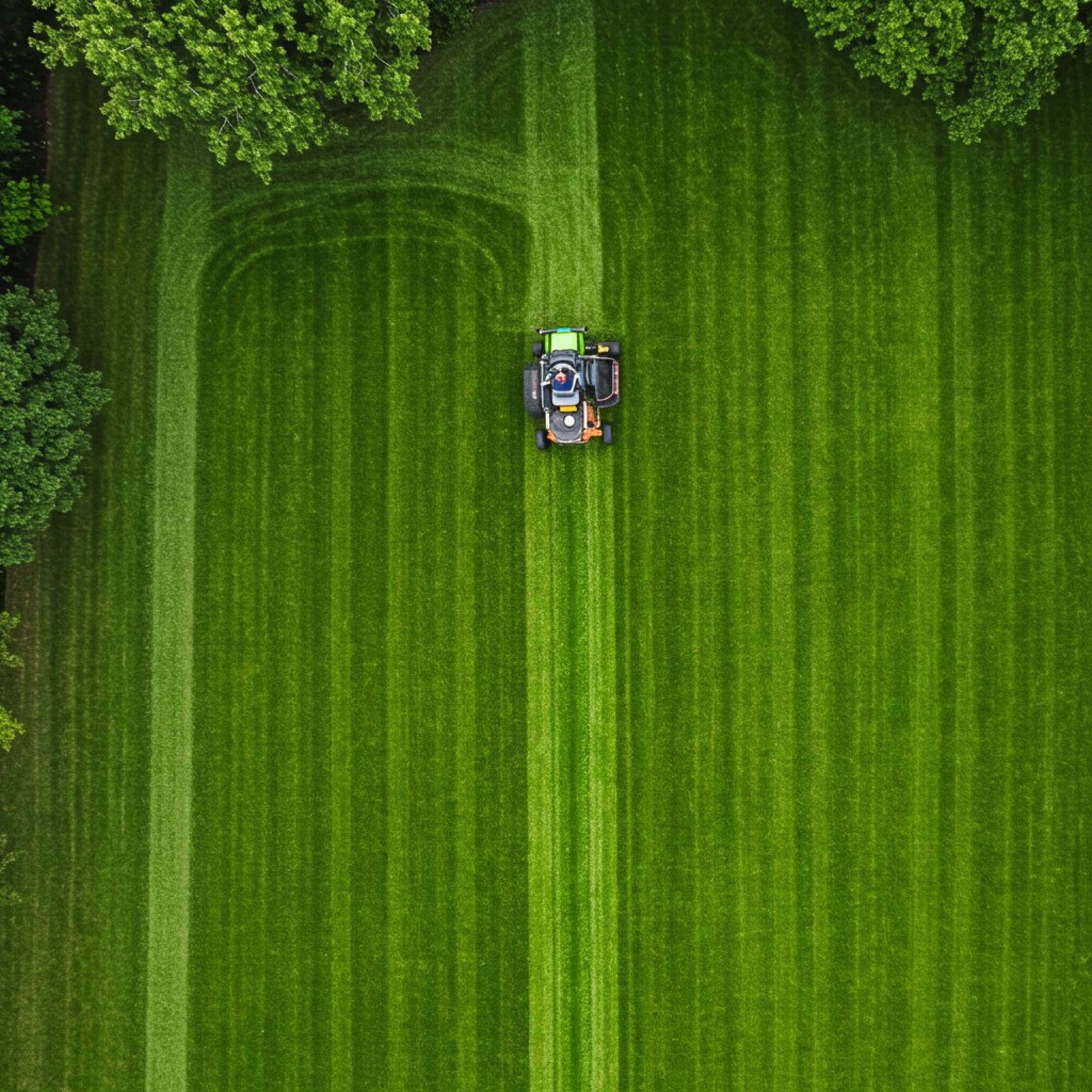 hilly field, pruner, bright green lawn, 4K Desktop Wallpaper