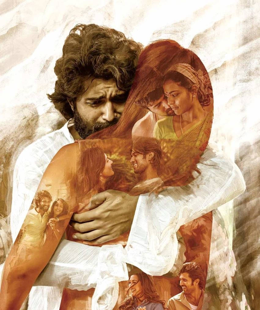 emotional world famous lover fanwork, man embracing a woman, warm tones, SD Phone Wallpaper