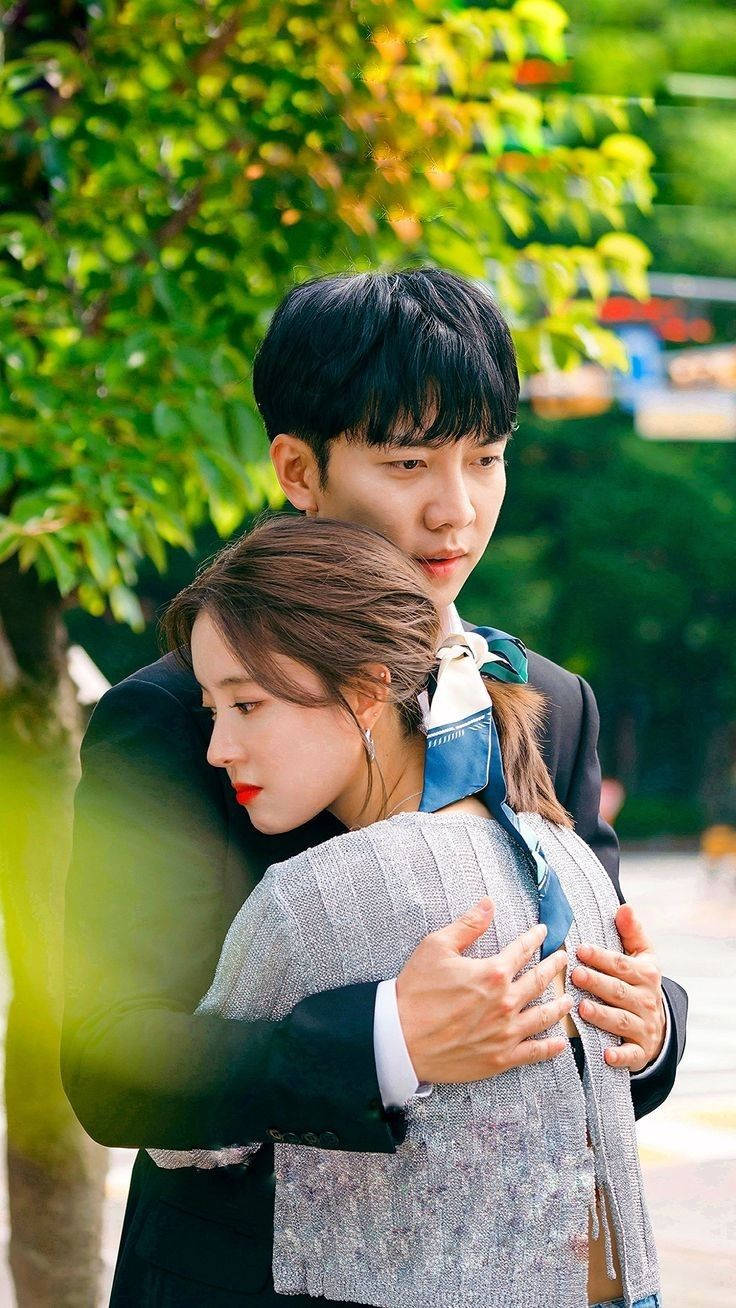 Korean couple, suit, textured jacket, HD Phone Wallpaper