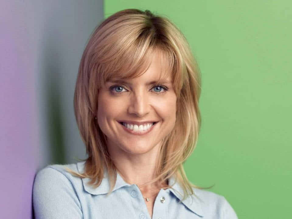 Courtney Thorne Smith, 960 x 720, vibrant green, SD Desktop Wallpaper