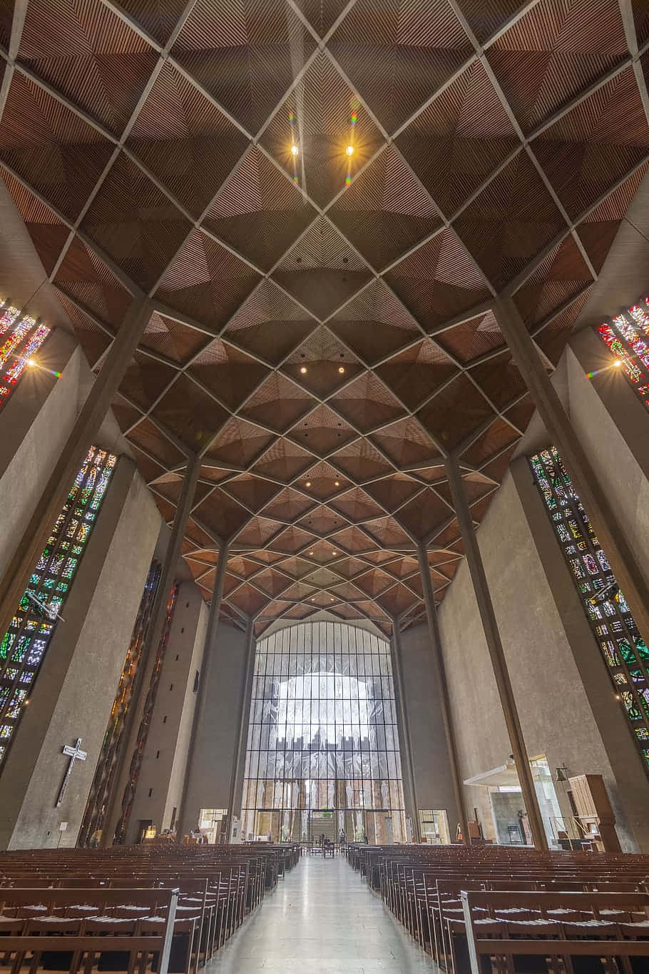 Coventry, dusk, cathedral, HD Phone Wallpaper